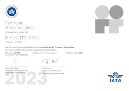 IATA certificate